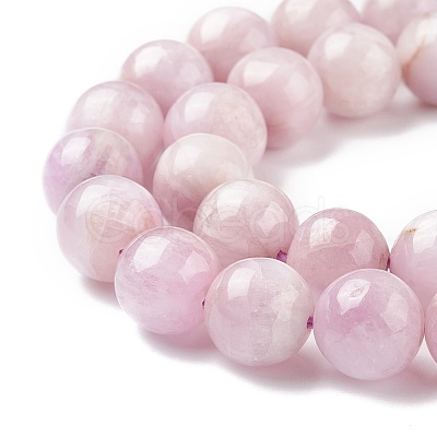 Natural Kunzite Round Beads Strands G-I164-10mm-1