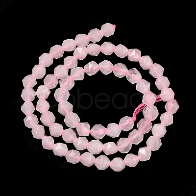 Natural Rose Quartz Beads Strands G-Z119-A41-01-1