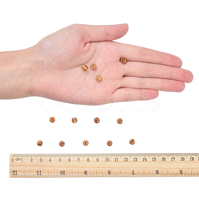 Original Color Natural Wood Beads TB611Y-6mm-LF-1
