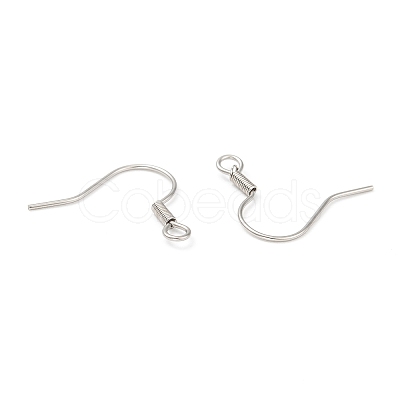 Tarnish Resistant 316 Surgical Stainless Steel Earring Hooks X1-STAS-E009-2-1