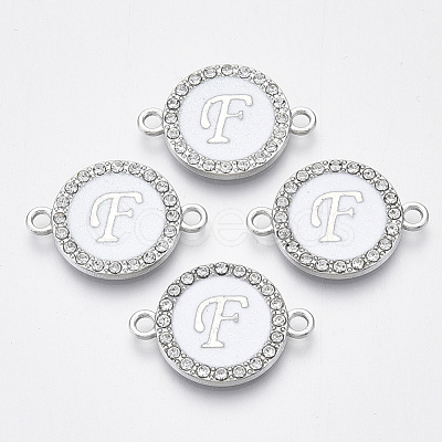 Alloy Enamel Links Connectors ENAM-TAC0003-01S-04F-1
