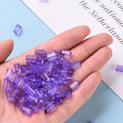 Transparent Acrylic Beads TACR-S154-27B-47-1
