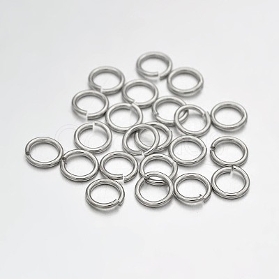 Brass Open Jump Rings KK-E647-17P-3mm-1