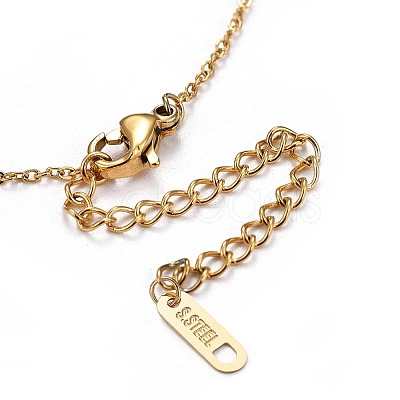 304 Stainless Steel Cable Chains Lariat Necklaces X-NJEW-F267-17G-1