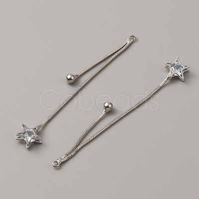 Brass Rhinestone Tassel Big Pendants LS-KK-TAC0011-03C-1