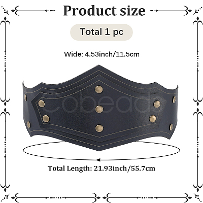 Leather Headbands OHAR-WH20022-001B-1