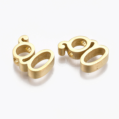 304 Stainless Steel Pendants X-STAS-T041-10G-G-1