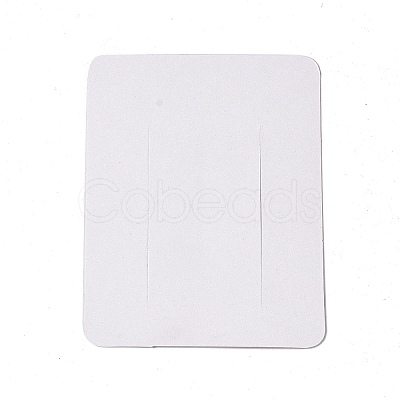 Rectangle Paper Hair Clip Display Cards CDIS-C004-03B-1
