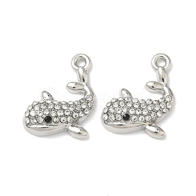 Alloy Crystal Rhinestone Pendants FIND-G108-04E-P-1