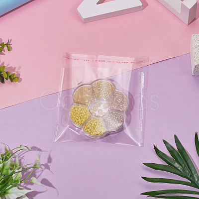 50Pcs Rectangle OPP Cellophane Bags OPC-TADJ0001-08A-1