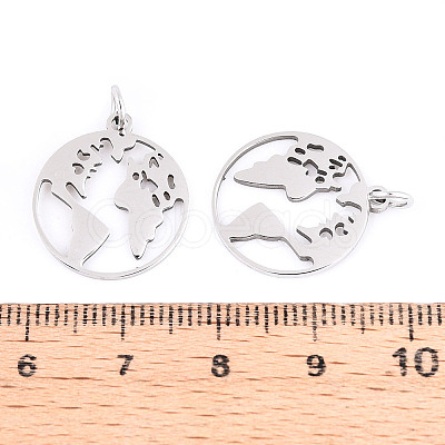 Non-Tarnish 201 Stainless Steel Pendants STAS-S105-T562D-1-1