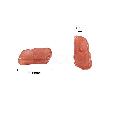Natural Red Agate Beads G-CJ0001-16-1