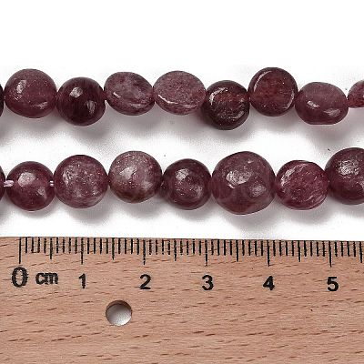 Natural Strawberry Quartz Beads Strands G-P497-01E-88-1