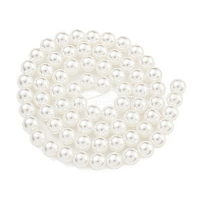 Glass Pearl Beads Strands X-HY-G002-01C-01-1