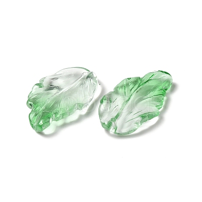 Dyed & Heated Glass Pendants GLAA-B009-06C-1