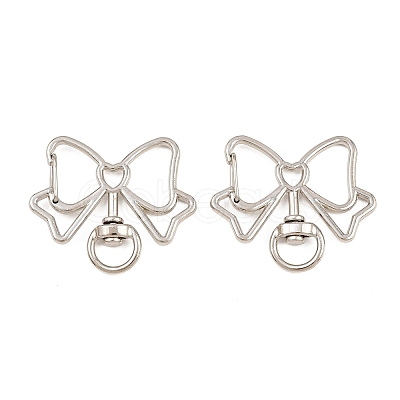 Zinc Alloy Swivel Clasps AL-CBAC079-17P-1
