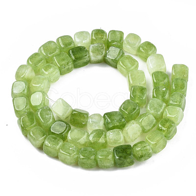 Natural Dyed Quartz Beads Strands X-G-T131-56C-1