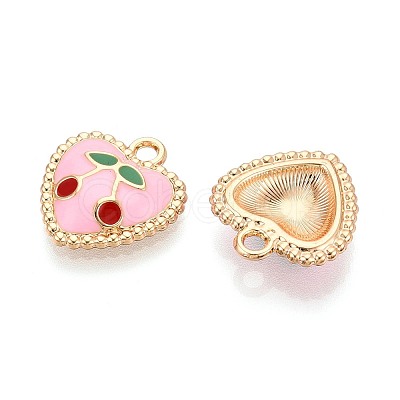 Alloy Enamel Pendants PALLOY-T092-33G-1