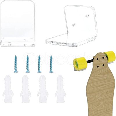 Acrylic Guitar Displays Stand ODIS-WH0020-08-1