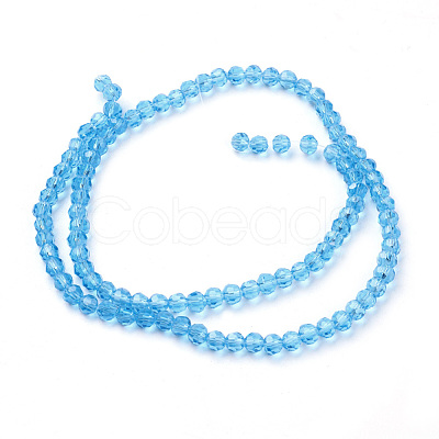 Glass Beads Strands X-EGLA-J042-6mm-07-1