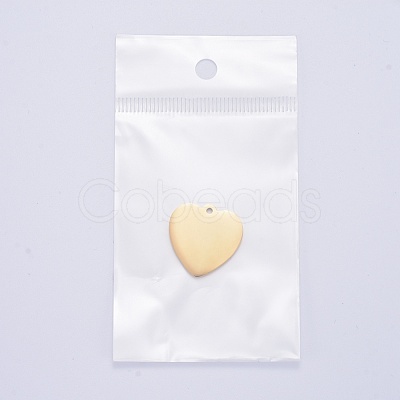 304 Stainless Steel Pendants STAS-I140-10A-G-1