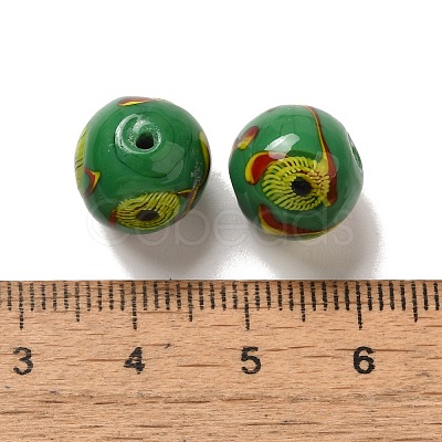 Handmade Lampwork Beads Strands LAMP-G162-08A-02-1
