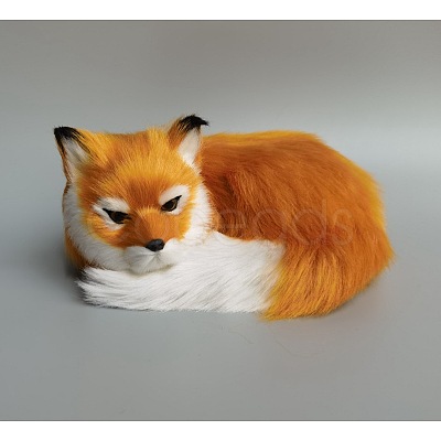 Faux Fur Simulation Fox Ornaments WG77206-03-1