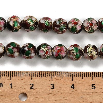 Handmade Cloisonne Beads CLB-O001-M10-01-1