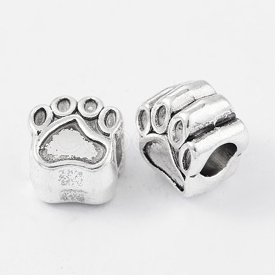 Tibetan Style European Beads X-MPDL-6160-AS-NR-1
