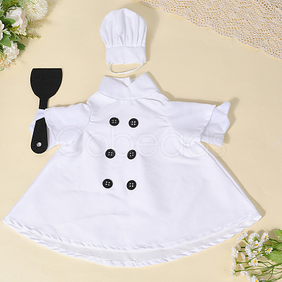 Polyester Clothing Set AJEW-WH20077-011A-1