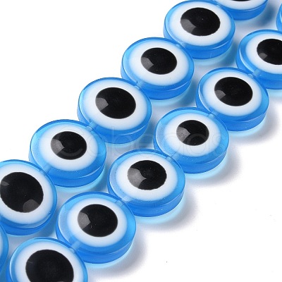 Resin Imitation Lampwork Beads Strands RESI-F032-01H-1