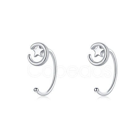 999 Fine Silver Stud Earrings FS-WG1D9DE-21-1