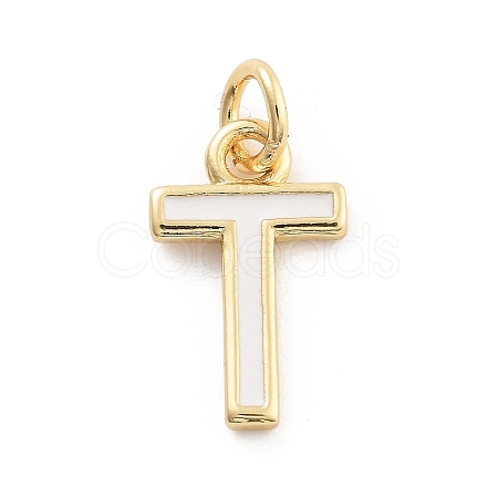 Rack Plating Brass Pendants KK-C065-05T-G-1