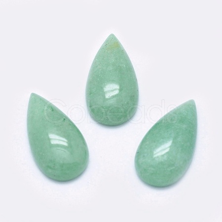 Natural Green Aventurine Cabochons G-P384-M05-1