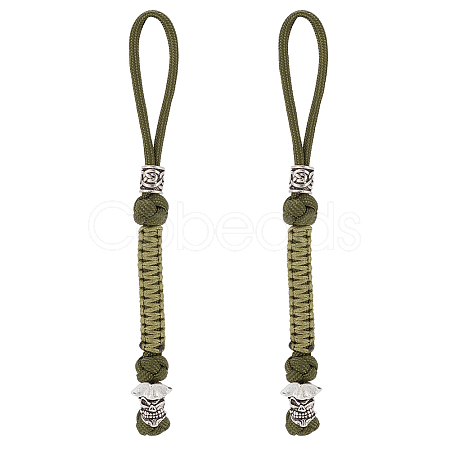 Handmade Nylon Parachute Cord for Men HJEW-WH0043-66AS-01-1