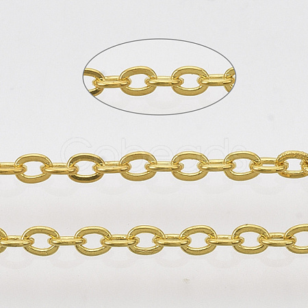 Brass Coated Iron Cable Chains CH-T002-05G-1