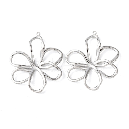 304 Stainless Steel Pendants STAS-A133-02A-P-1