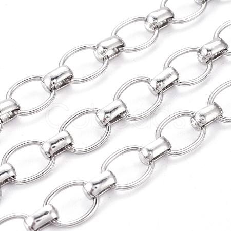 Tarnish Resistant 304 Stainless Steel Rolo Chains CHS-F009-04-P-1