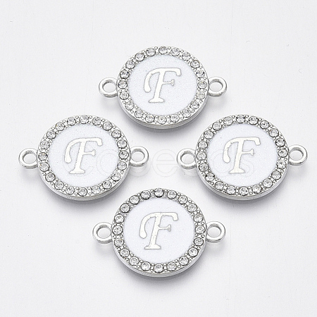 Alloy Enamel Links Connectors ENAM-TAC0003-01S-04F-1