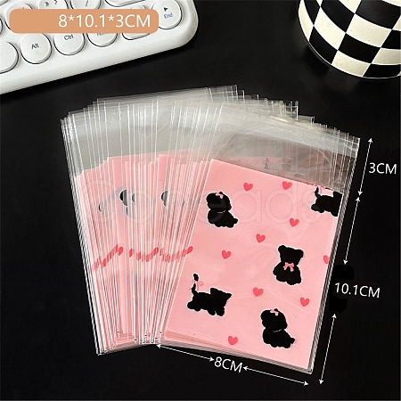Self-adhesive Plastic Cellophane Bags PW-WGD3B77-02-1
