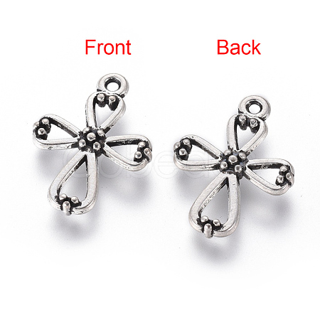 Tibetan Style Alloy Pendants X-LF1364Y-NF-1