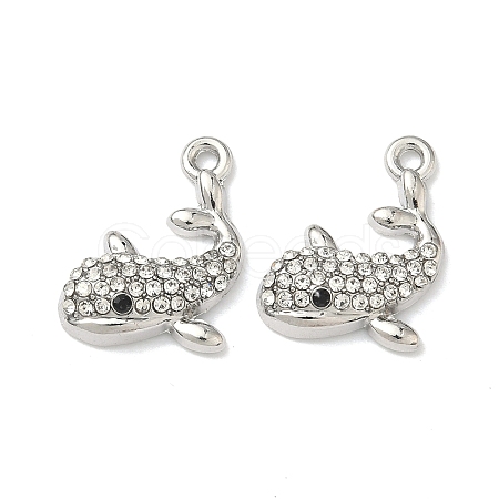 Alloy Crystal Rhinestone Pendants FIND-G108-04E-P-1