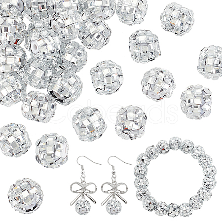 Plastic Rhinestone Beads KY-PH0001-96-1