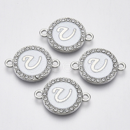 Alloy Enamel Links Connectors ENAM-TAC0003-01S-04U-1