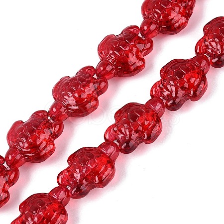 Transparent Glass Beads Strands DGLA-N021-02A-04-1