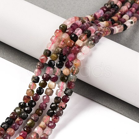 Natural Tourmaline Beads Strands G-F770-A01-01-1