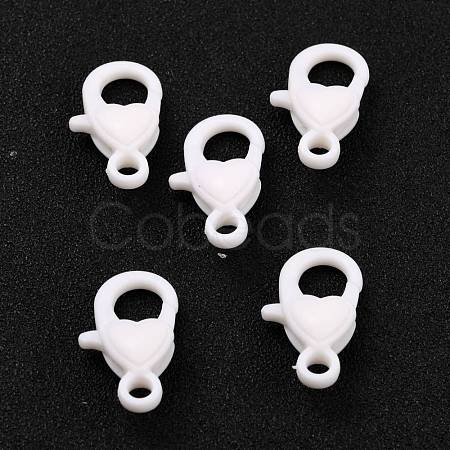 Plastic Lobster Claw Clasps PALLOY-F017-01B-1