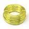 Aluminum Wire, Bendable Metal Craft Wire, Flexible Craft Wire, for Beading Jewelry Craft Making, Green Yellow, 20 Gauge, 0.8mm, 300m/500g(984.2 Feet/500g)