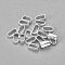 304 Stainless Steel Snap On Bails, Silver, 6x3x2.2mm, 5.5x2.5mm Inner Diameter