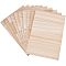 Wooden Karate Breaking Boards, Professional Breakable Taekwondo Kick Boards, Martial Arts Perfomance Accessories, Blanched Almond, 296x200x4~6mm